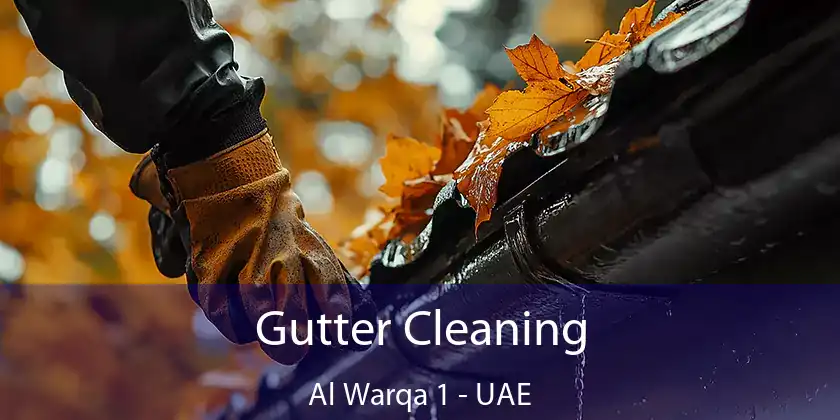  Gutter Cleaning Al Warqa 1 - UAE