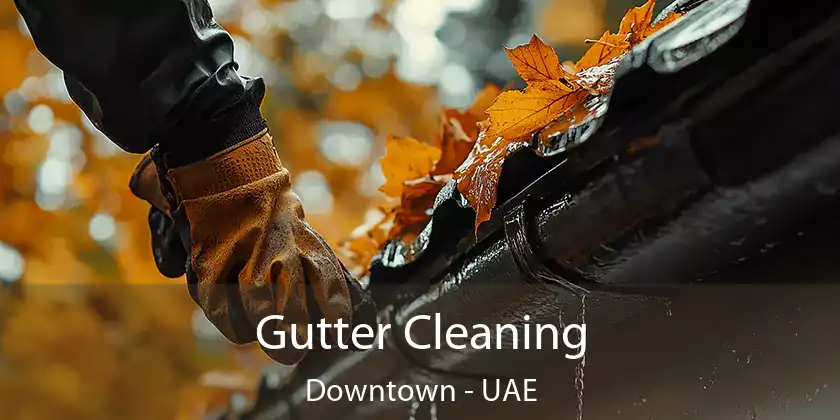  Gutter Cleaning Downtown - UAE