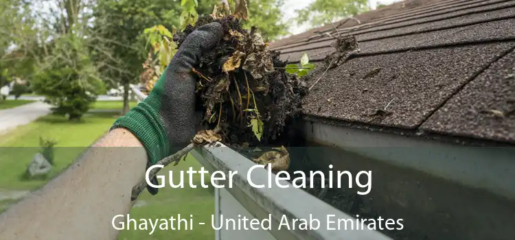 Gutter Cleaning Ghayathi - United Arab Emirates