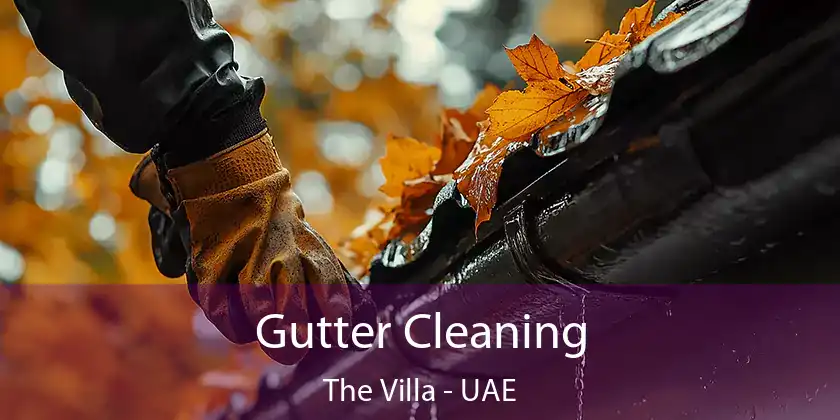  Gutter Cleaning The Villa - UAE
