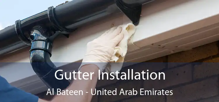 Gutter Installation Al Bateen - United Arab Emirates