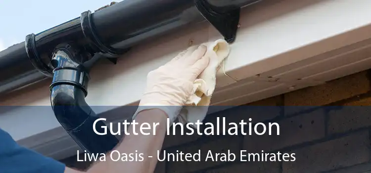 Gutter Installation Liwa Oasis - United Arab Emirates