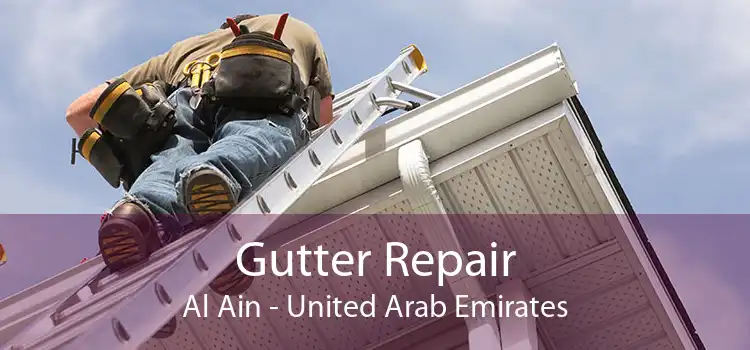 Gutter Repair Al Ain - United Arab Emirates