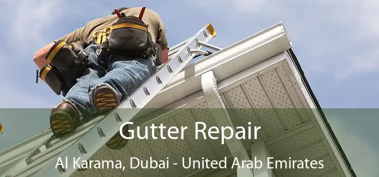 Gutter Repair Al Karama, Dubai - United Arab Emirates