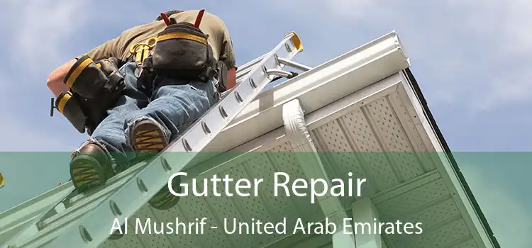 Gutter Repair Al Mushrif - United Arab Emirates