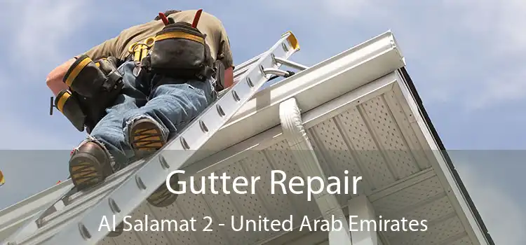 Gutter Repair Al Salamat 2 - United Arab Emirates