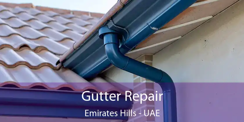  Gutter Repair Emirates Hills - UAE