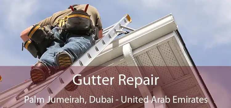 Gutter Repair Palm Jumeirah, Dubai - United Arab Emirates