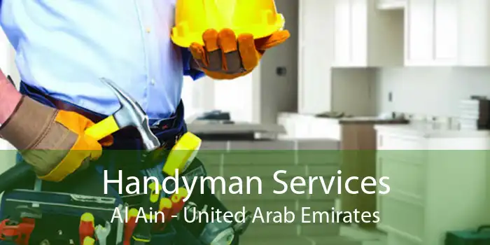 Handyman Services Al Ain - United Arab Emirates