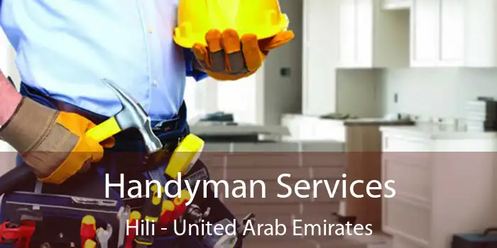 Handyman Services Hili - United Arab Emirates