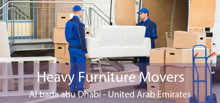 Heavy Furniture Movers Al bada abu Dhabi - United Arab Emirates