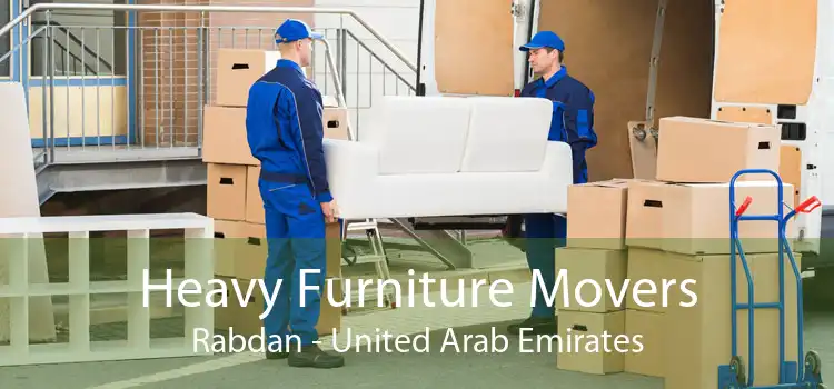 Heavy Furniture Movers Rabdan - United Arab Emirates