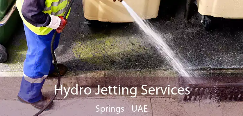 Hydro Jetting Services Springs - UAE