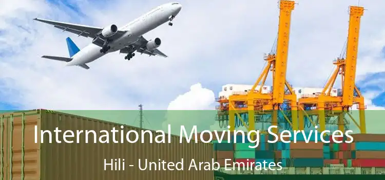 International Moving Services Hili - United Arab Emirates