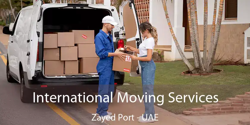  International Moving Services Zayed Port - UAE