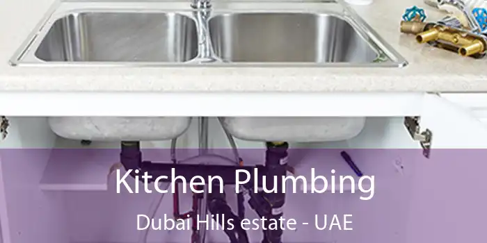 Kitchen Plumbing Dubai Hills estate - UAE