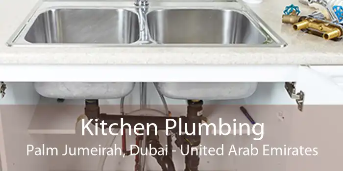 Kitchen Plumbing Palm Jumeirah, Dubai - United Arab Emirates