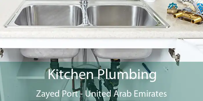 Kitchen Plumbing Zayed Port - United Arab Emirates