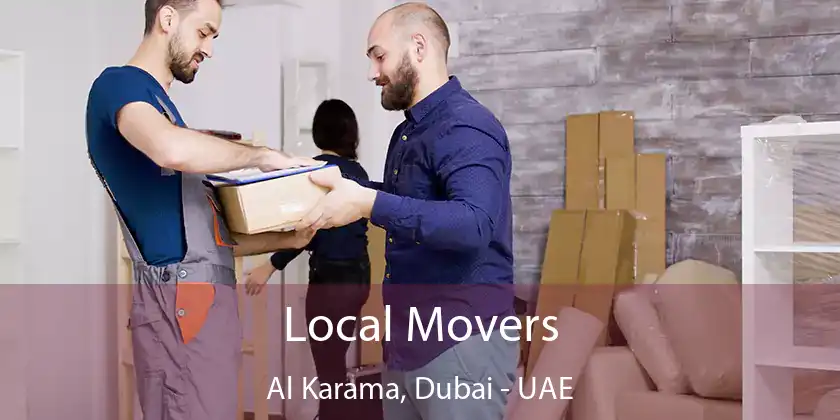  Local Movers Al Karama, Dubai - UAE