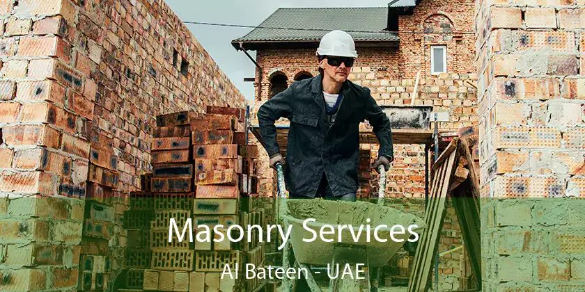  Masonry Services Al Bateen - UAE