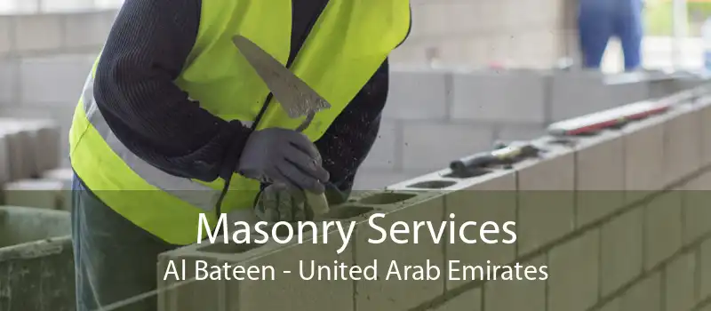 Masonry Services Al Bateen - United Arab Emirates