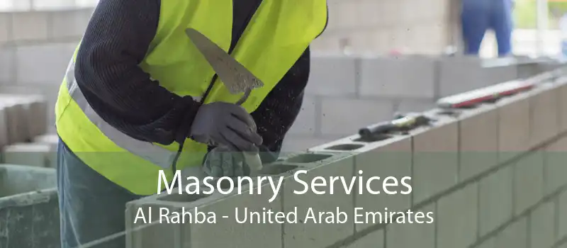 Masonry Services Al Rahba - United Arab Emirates
