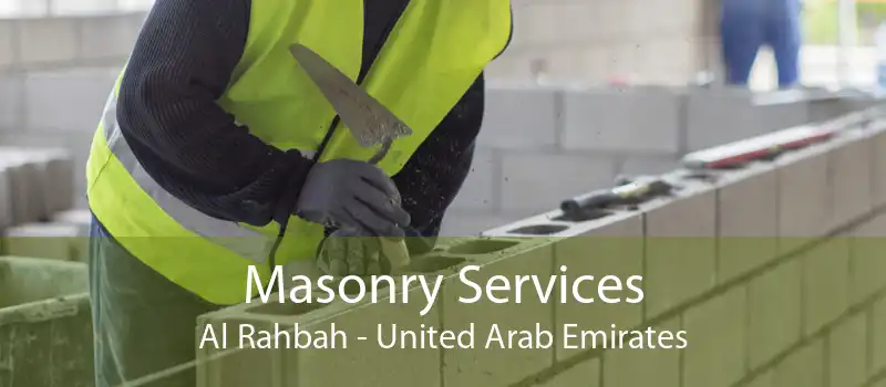 Masonry Services Al Rahbah - United Arab Emirates