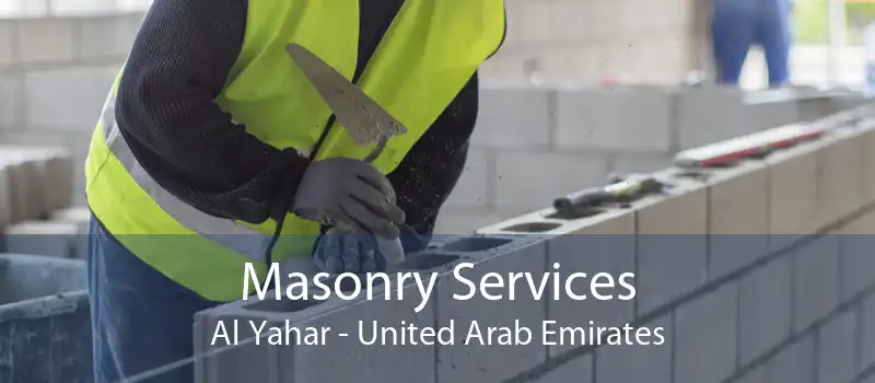 Masonry Services Al Yahar - United Arab Emirates
