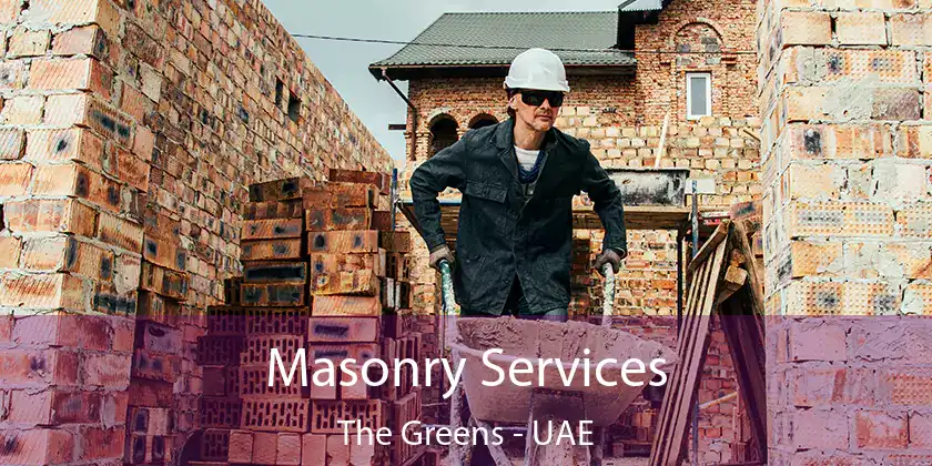 Masonry Services The Greens - UAE