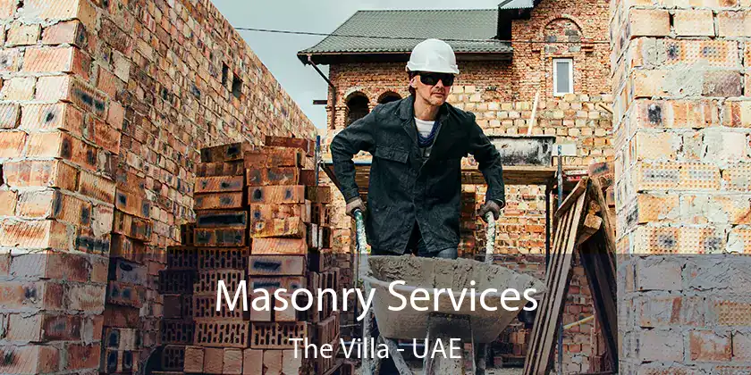  Masonry Services The Villa - UAE