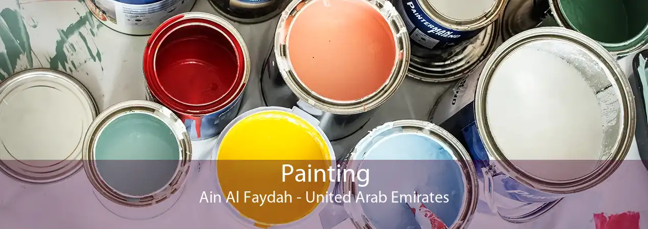 Painting Ain Al Faydah - United Arab Emirates