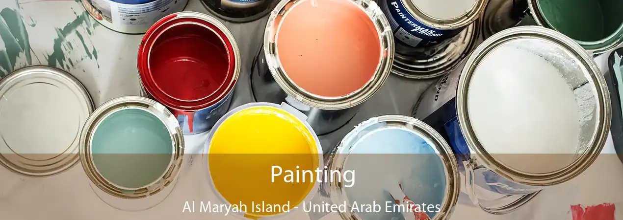 Painting Al Maryah Island - United Arab Emirates