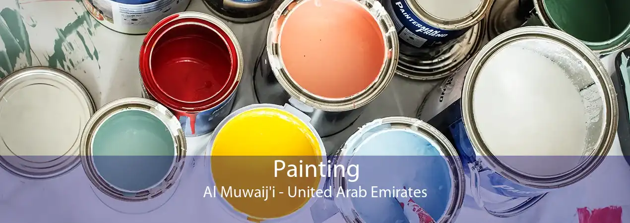 Painting Al Muwaij'i - United Arab Emirates