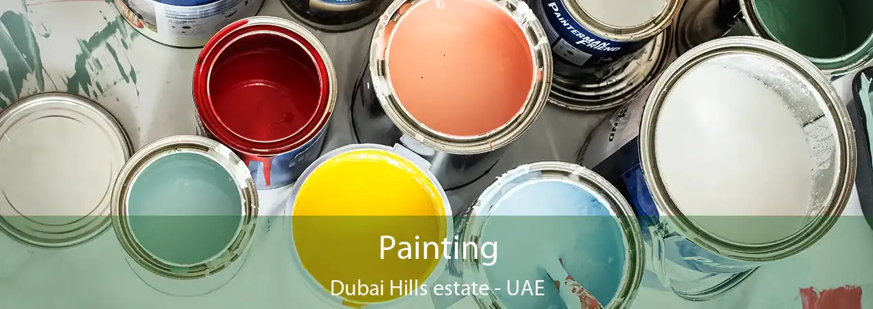  Painting Dubai Hills estate - UAE