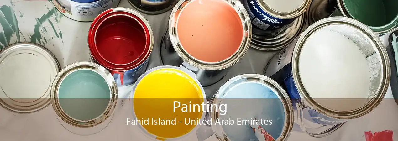 Painting Fahid Island - United Arab Emirates