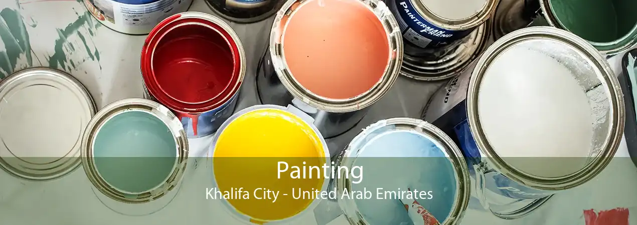 Painting Khalifa City - United Arab Emirates