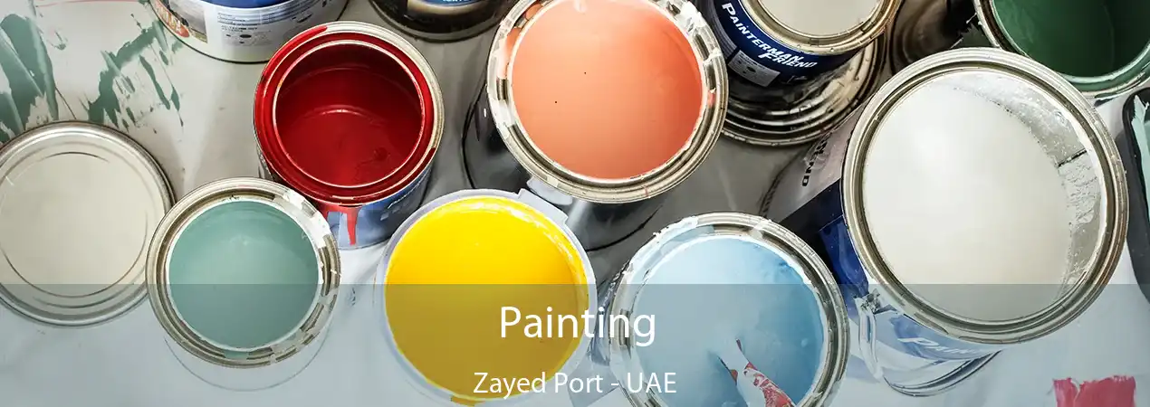  Painting Zayed Port - UAE