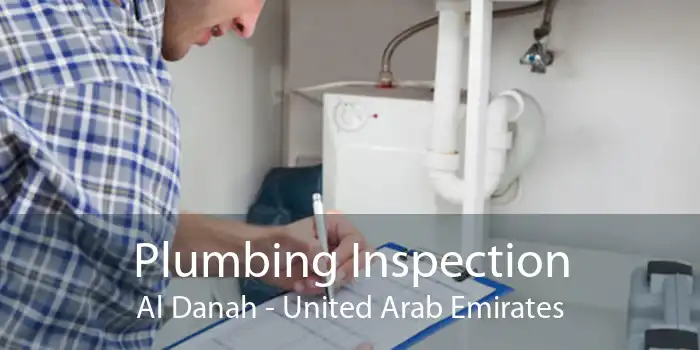 Plumbing Inspection Al Danah - United Arab Emirates