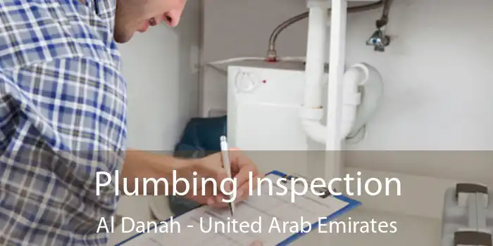 Plumbing Inspection Al Danah - United Arab Emirates