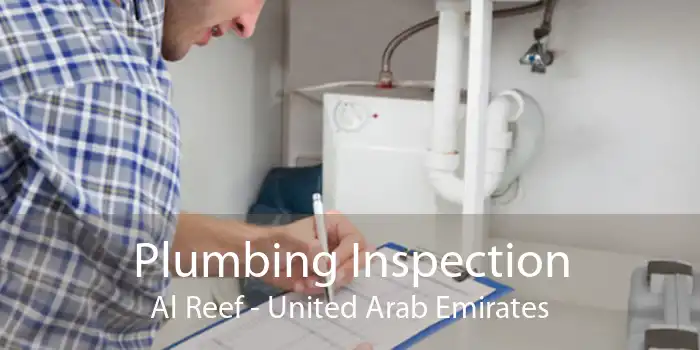 Plumbing Inspection Al Reef - United Arab Emirates
