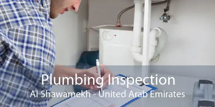 Plumbing Inspection Al Shawamekh - United Arab Emirates