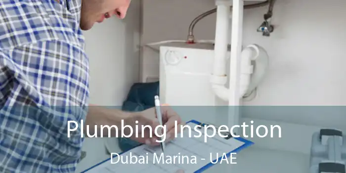  Plumbing Inspection Dubai Marina - UAE