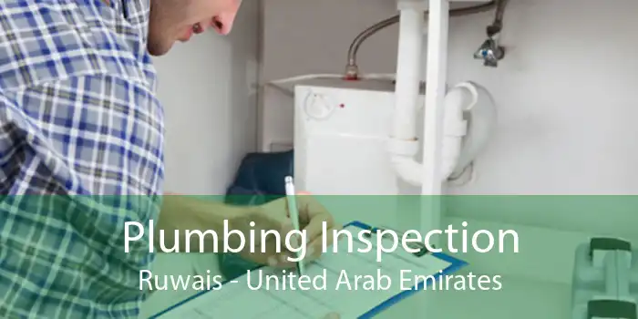 Plumbing Inspection Ruwais - United Arab Emirates