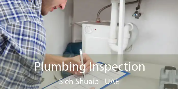  Plumbing Inspection Sieh Shuaib - UAE