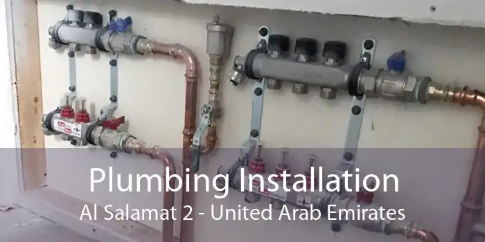 Plumbing Installation Al Salamat 2 - United Arab Emirates