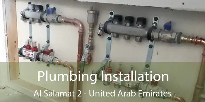 Plumbing Installation Al Salamat 2 - United Arab Emirates