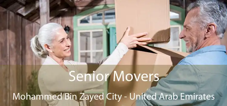 Senior Movers Mohammed Bin Zayed City - United Arab Emirates