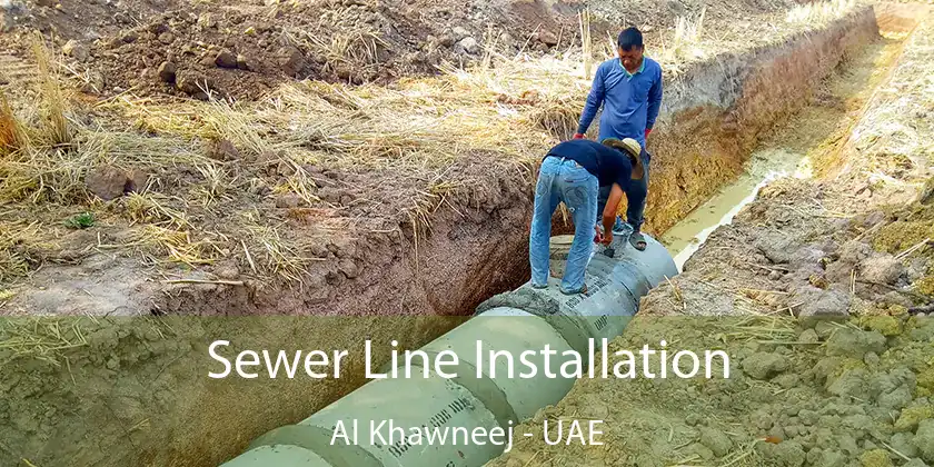  Sewer Line Installation Al Khawneej - UAE
