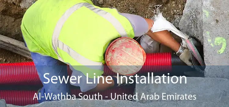 Sewer Line Installation Al-Wathba South - United Arab Emirates