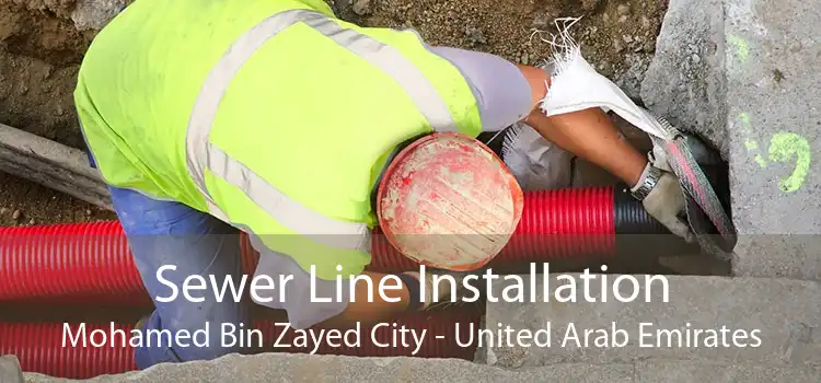Sewer Line Installation Mohamed Bin Zayed City - United Arab Emirates